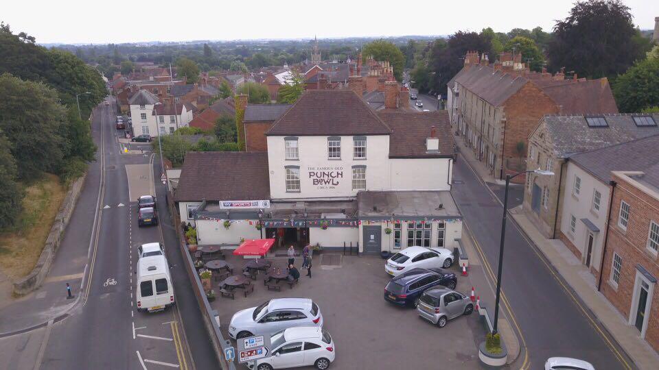 The Punch Bowl Pub Hotell Warwick  Exteriör bild